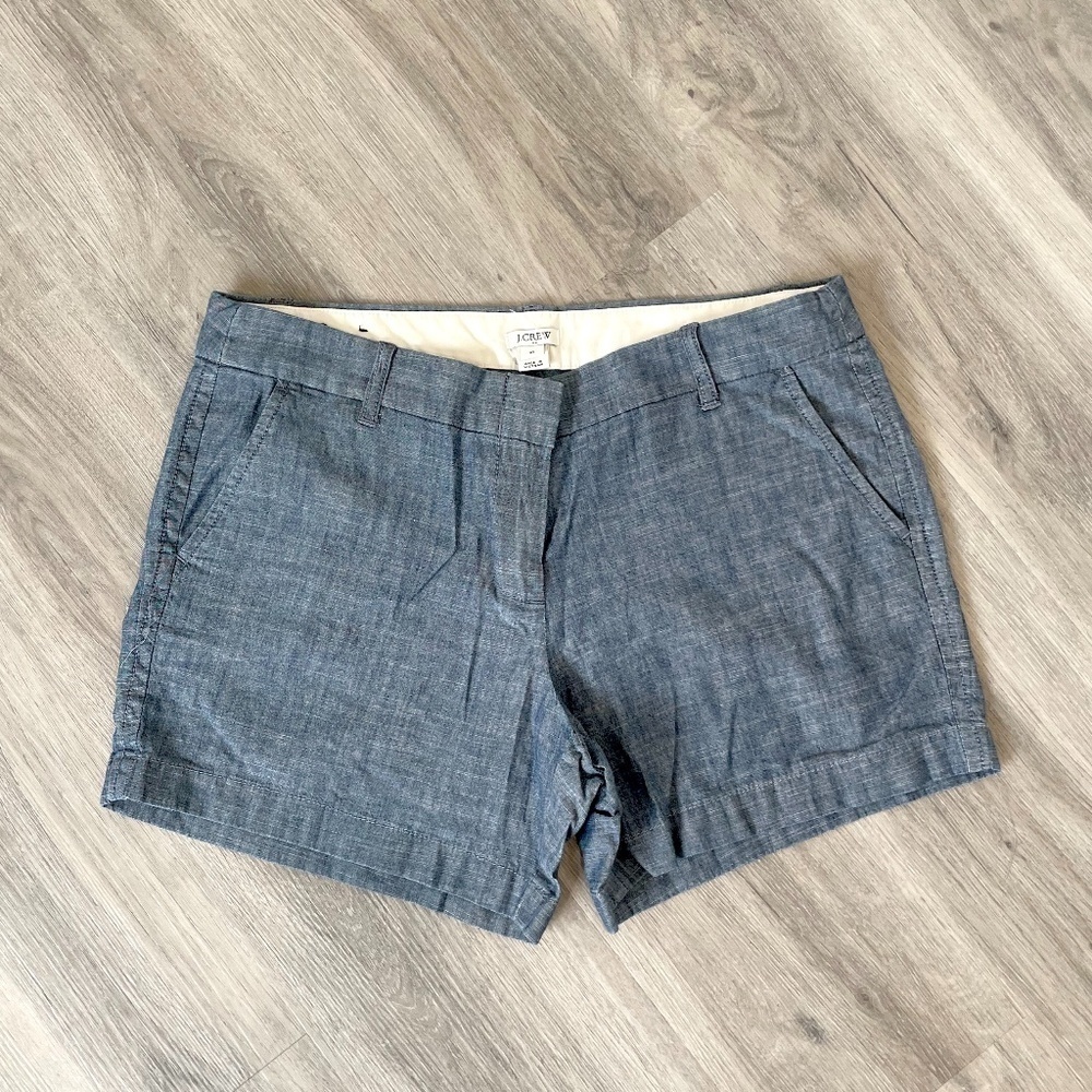 J. Crew Blue Shorts with Pockets